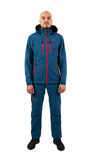 Беринг костюм для рыбалки GRAYLING, софтшелл, т.синий
